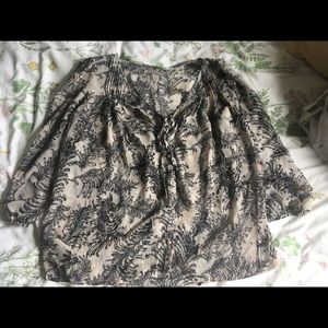 Darling, branch print blouse